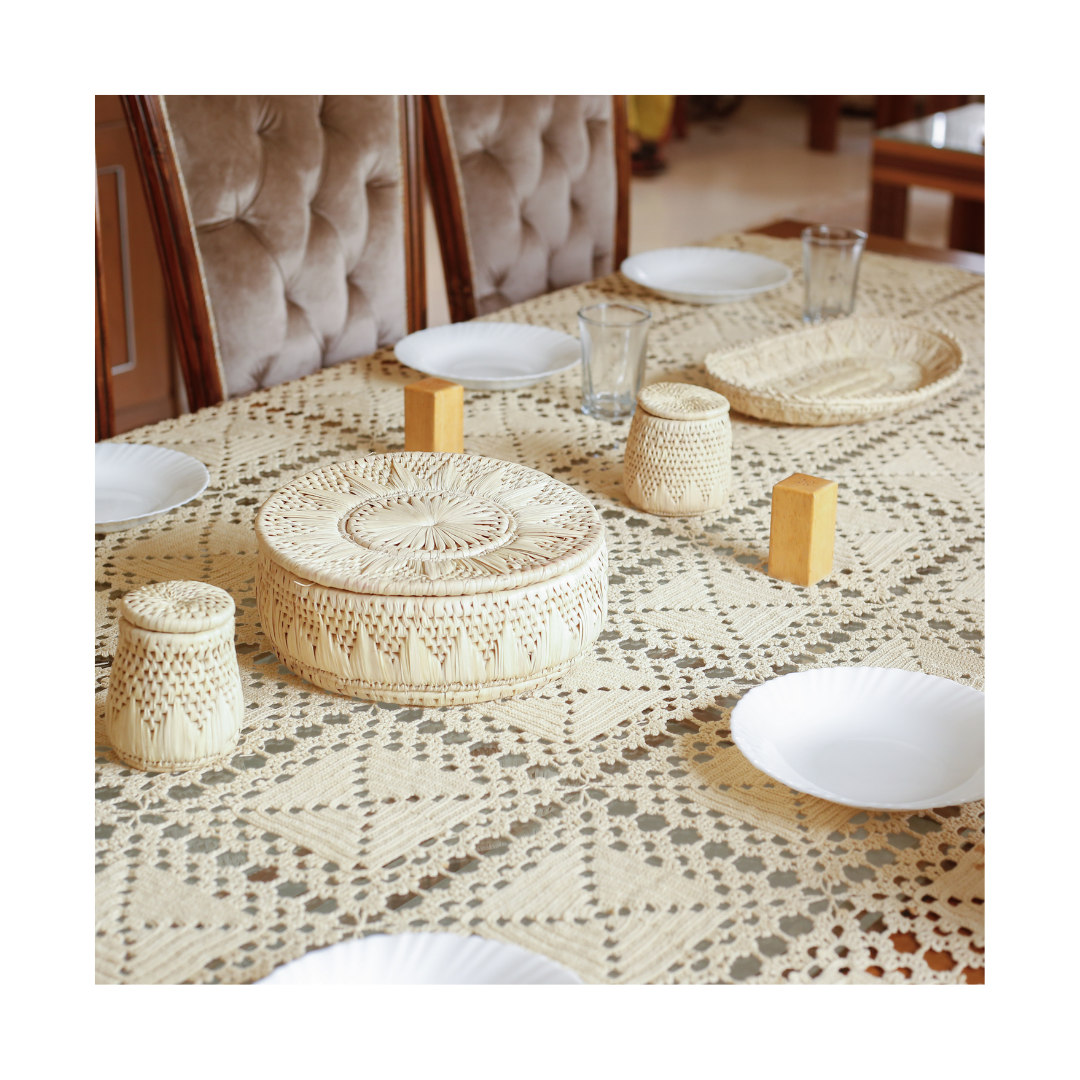 Date Palm Roti Baskets
