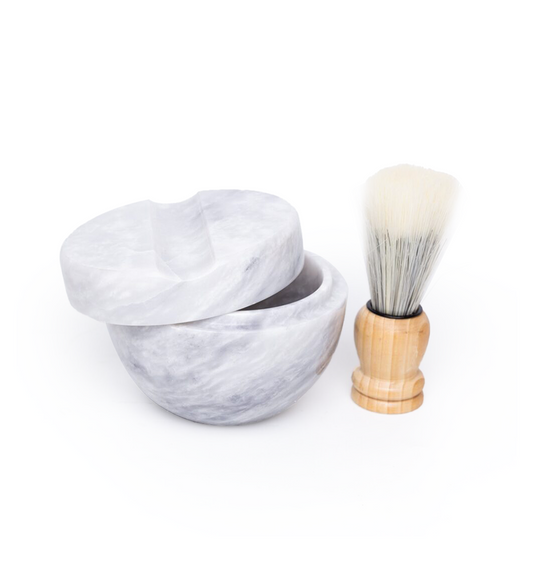 Shaving Bowl with Lid
