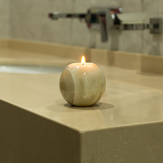 Onyx Ball Candle