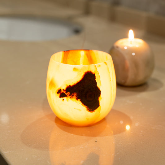 Onyx Candle Stand