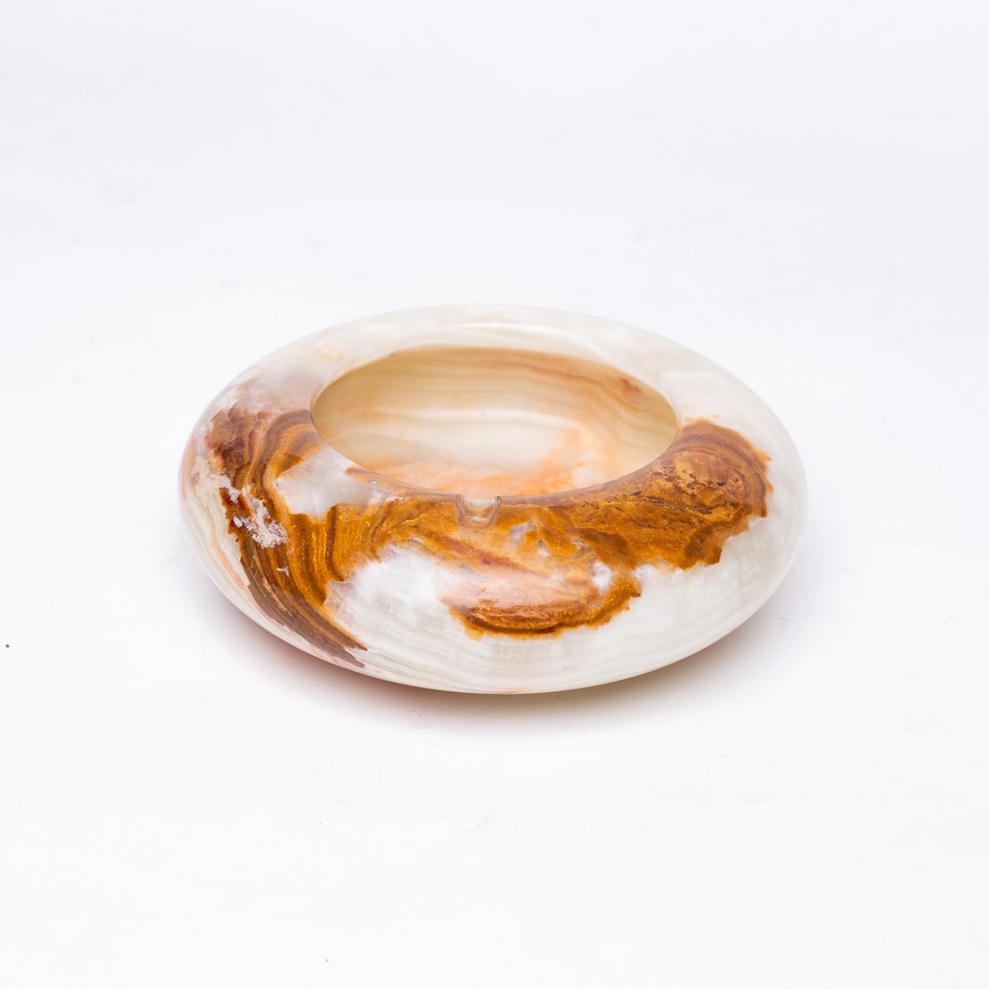 Round Onyx Ash Tray