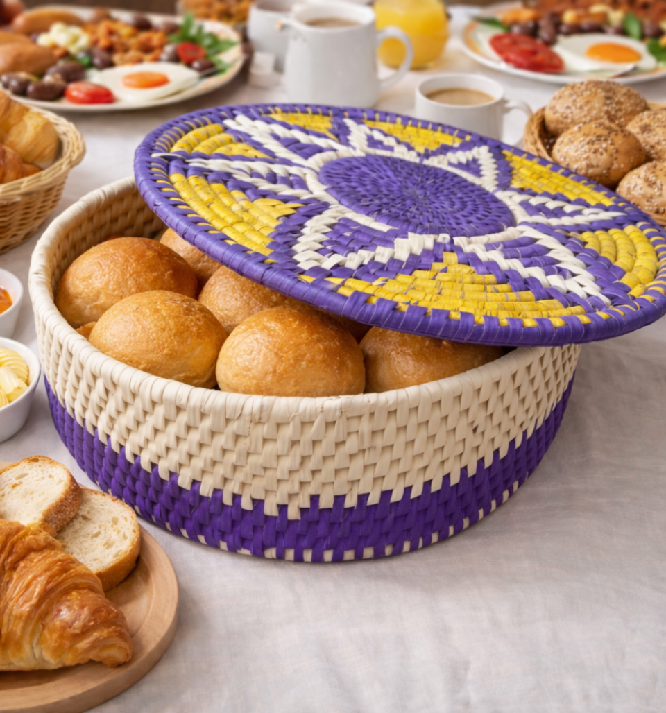 Handwoven Bread Baskets