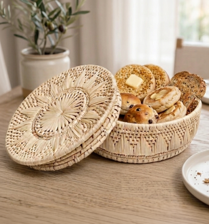 Handwoven Bread Baskets