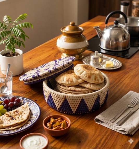 Handwoven Bread Baskets